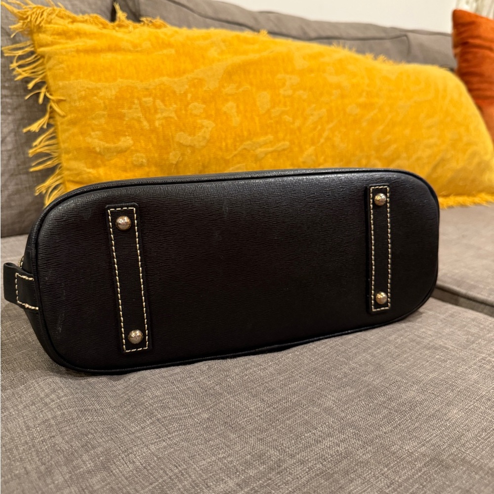 Dooney & Bourke Black Satchel Bag - Picture 5 of 10